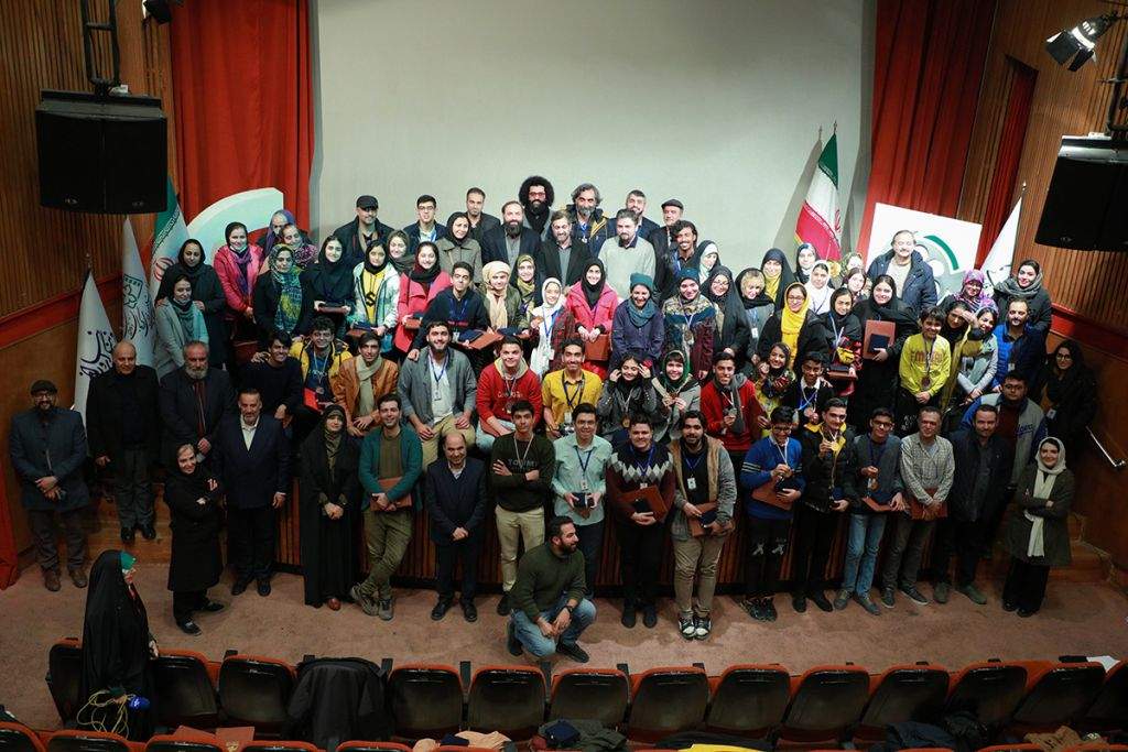 گزارش تصویری مراسم اختتامیه ششمین المپیاد فیلم‌سازی نوجوانان ایران